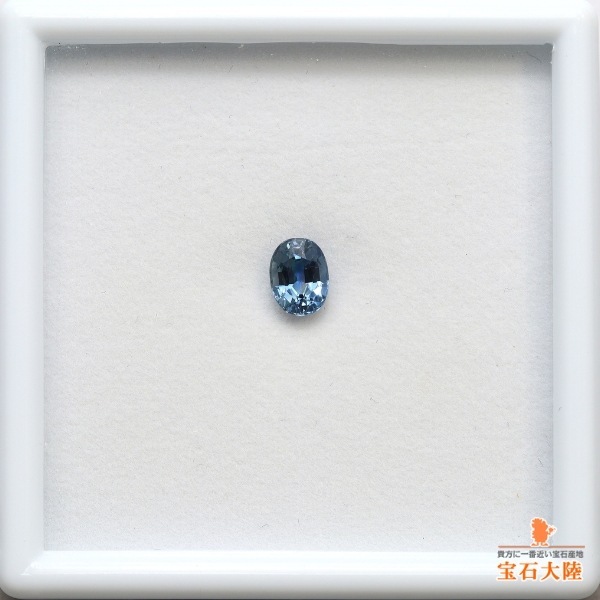 天然サファイア 1.01ct 【グレイッシュブルー】 