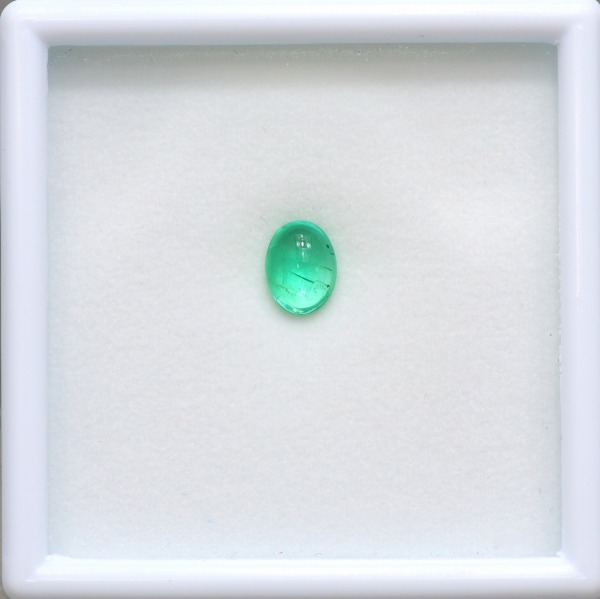 天然エメラルド 1.21ct 【艶々カボション】 ブラジル