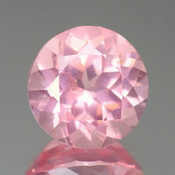 天然スピネル 0.89ct 【ミルキーピンク】 ラウンド