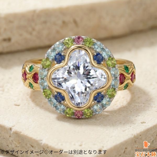 天然ダイヤモンド 1.05ct 【リリィカット】D VS1 GIA鑑定付　※オーダー限定