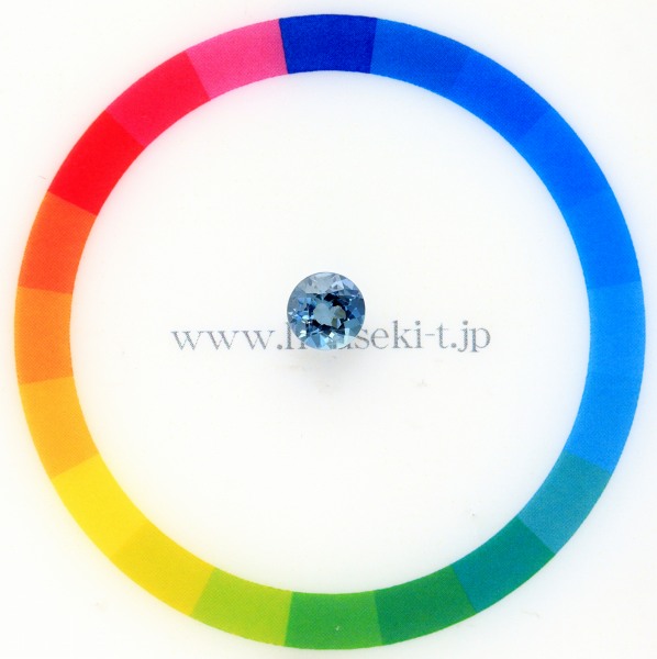 0.72ct天然サンタマリアアクアマリン　ルース　高品質 サンタマリアアクアマリン 0.158ctルース