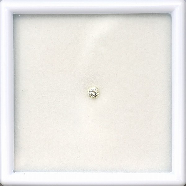 天然グロッシュラーガーネット 0.13ct 【ホワイト・UV】 タンザニア