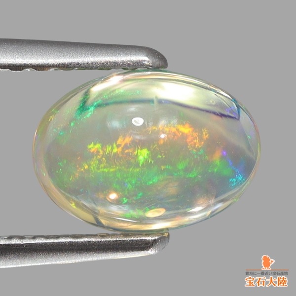 天然オパール 1.06ct 【マルチ遊色】 メキシコ