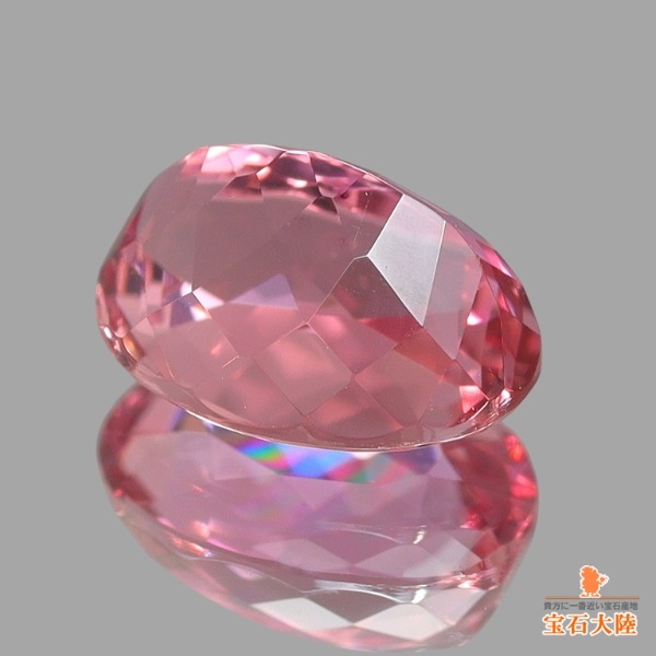 天然インペリアルトパーズ 0.96ct 【シェリーピンク】 ブラジル ◇コレマ品