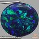 天然ブラックオパール 6.58ct 【美遊色ブルーグリーン】逸品