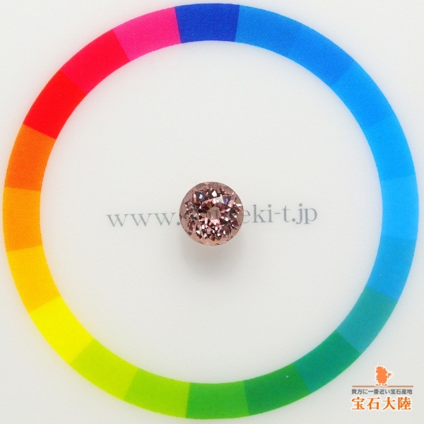 天然石 マラヤガーネット 天然マラヤガーネット 1.93ct 【美カラーシフト】タンザニア