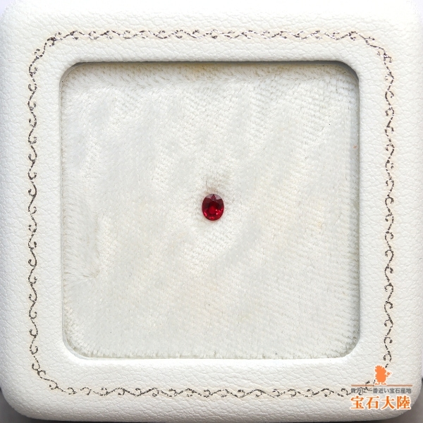 天然ルビー 0.16ct 【Pigeon Blood・非加熱】 ミャンマー GIA産地鑑別 