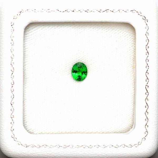 天然ツァボライトガーネット 0.86ct 【ネオングリーン】 高品質
