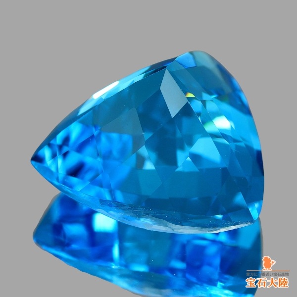 天然トパーズ 6.89ct【鮮やかスイスブルー】ブラジル 