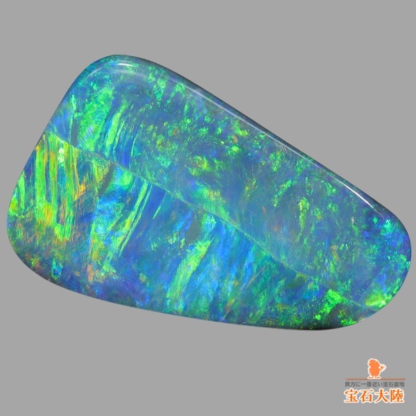 天然ボルダーオパール 14.20ct 【美彩色ブルーグリーン】ジェム品質 オーストラリア