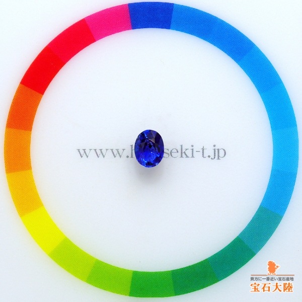 天然ブルーサファイア 0.75ct 【ロイヤルカラー】美濃色 スリランカ