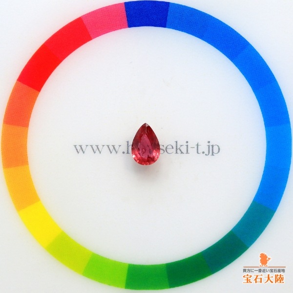 天然ルビー 0.65ct 【非加熱】モザンビーク 鑑別付