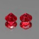 天然スピネル 0.31ct/2P 【レッド】 ペア
