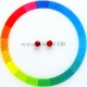 天然スピネル 0.31ct/2P 【レッド】 ペア