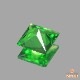 天然ツァボライトガーネット 0.30ct 【プリンセスカット】 タンザニア