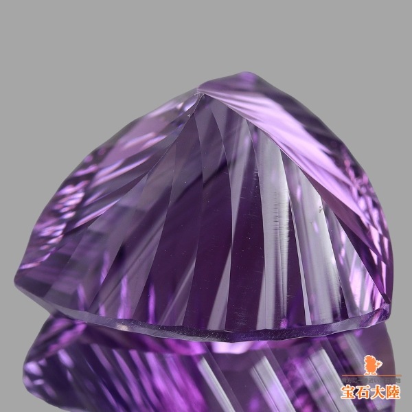 天然アメシスト 13.36ct 【アメリカンカット】 美品 ウルグアイ