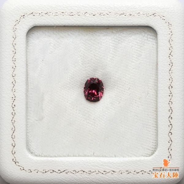 天然ロードライトガーネット 1.53ct 【カスタムカット】タンザニア 