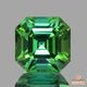 天然トルマリン 0.74ct 【美彩色・アッシャーカット】 ゴルコンダ