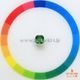 天然トルマリン 0.74ct 【美彩色・アッシャーカット】 ゴルコンダ