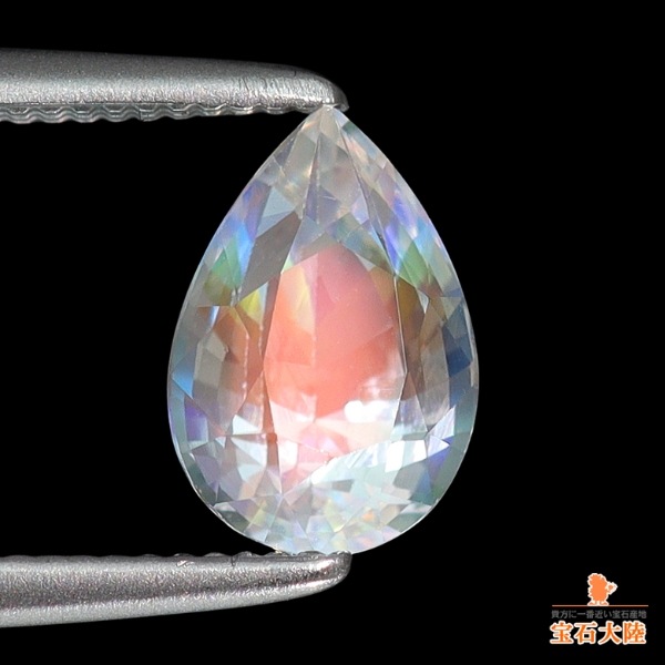 天然アンデシンラブラドライト 0.76ct 【レインボー】マダガスカル