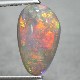 天然オパール 1.61ct 【オレンジレッド遊色】 ライトニングリッジ
