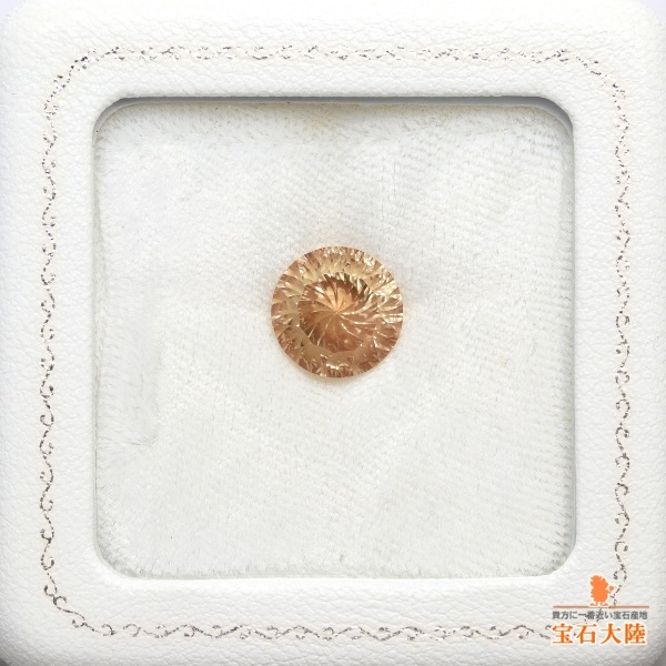 天然オレゴンサンストーン 3.58ct 【アメリカンカット】 美品 ラブラドライト