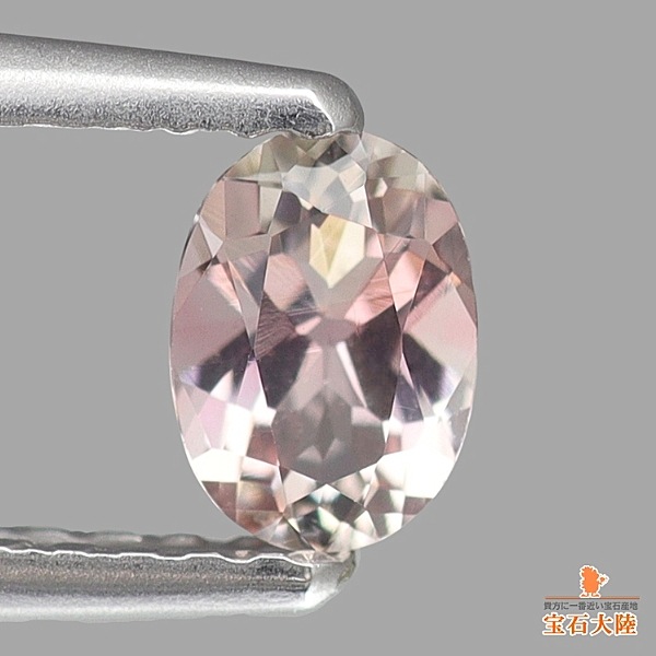 天然トルマリン 0.34ct 【ピンク＆カラーレス】 ナイジェリア