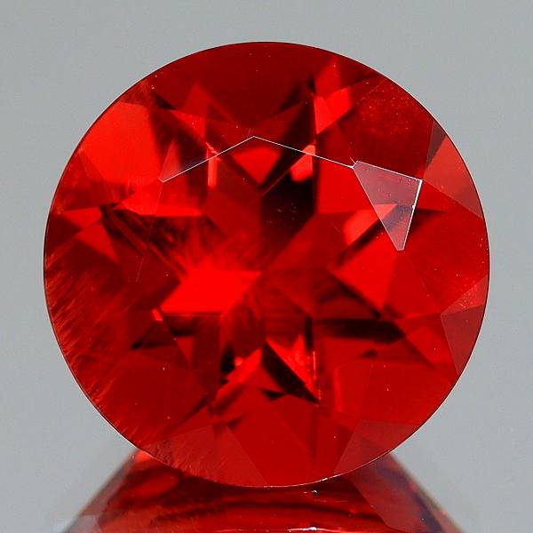 天然アンデシン 2.78ct 【美色レッド】 10mmラウンド