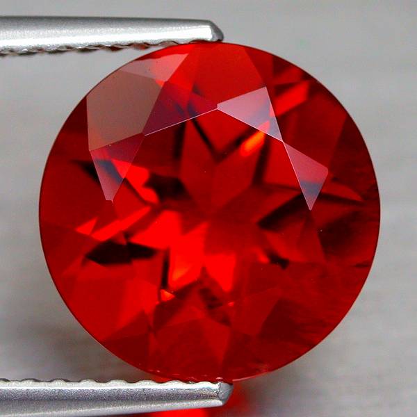 天然アンデシン 2.78ct 【美色レッド】 10mmラウンド