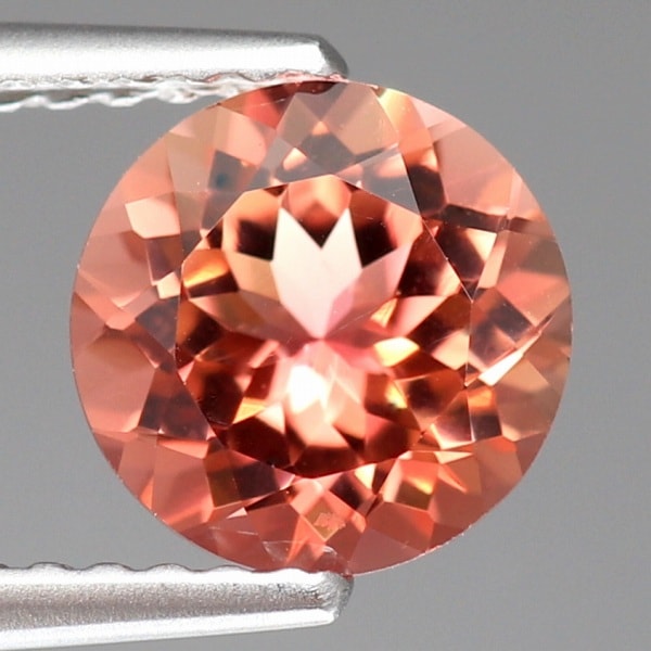 天然トルマリン 1.27ct 【アプリコットオレンジ】 コンゴ産