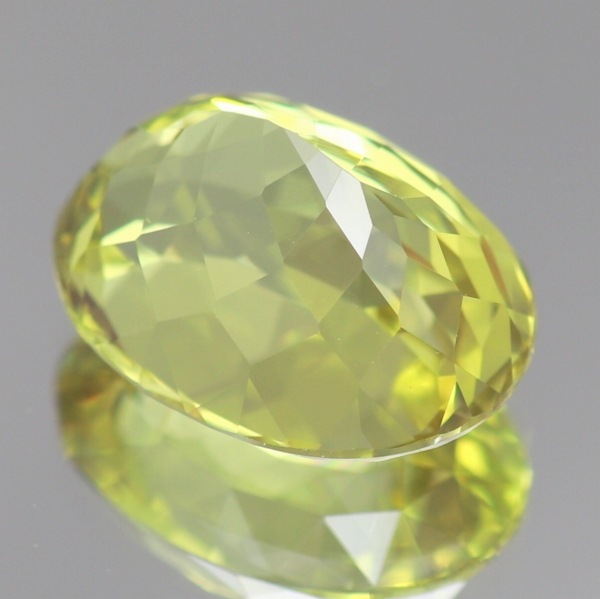 天然クリソベリル 4.19ct 【IFクラス・イエロー】