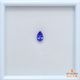 天然タンザナイト 0.48ct【パープリシュブルー】ペアシェイプ