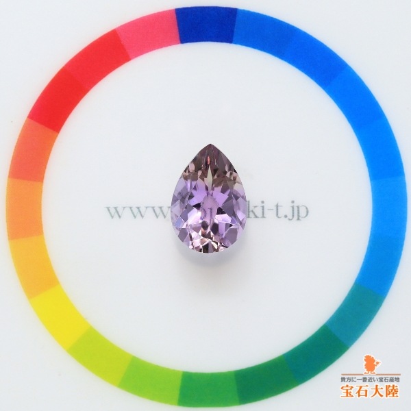 天然アメトリン 3.95ct【ボリビア】ペアシェイプ