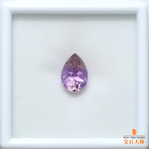 天然アメトリン 3.95ct【ボリビア】ペアシェイプ