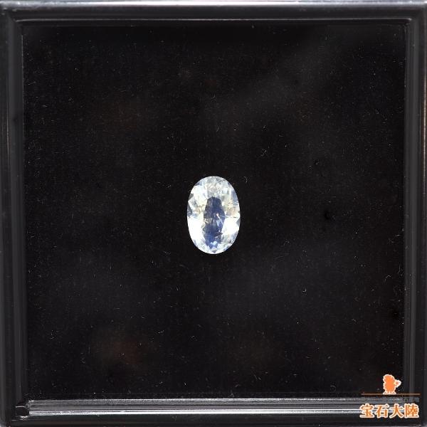 天然ムーンストーン 1.04ct 【ブルーシラー】 スリランカ 日独ソ付