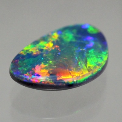 1.52ct天然ブラックオパール【鮮明発色】マルチカラー