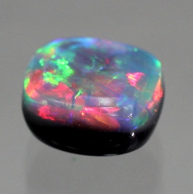 1.25ct天然ブラックオパール【ネオンマルチカラー】