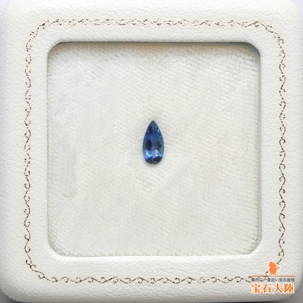 天然アクアマリン 0.44ct 【非加熱サンタマリア】 ブラジル・Tatu産