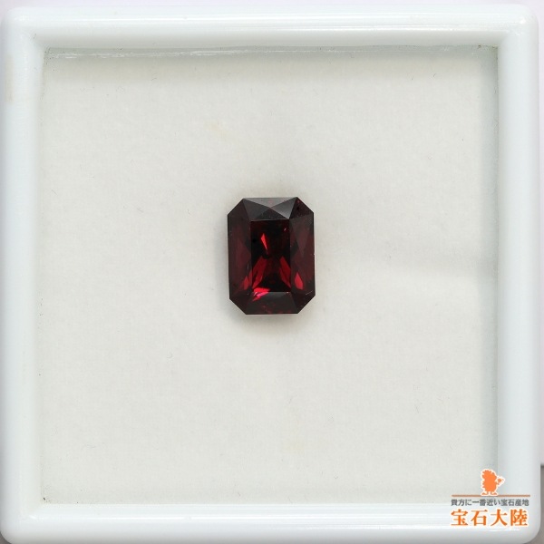 天然ロードライトガーネット 4.47ct 【ディープワインレッド】アメリカンカット