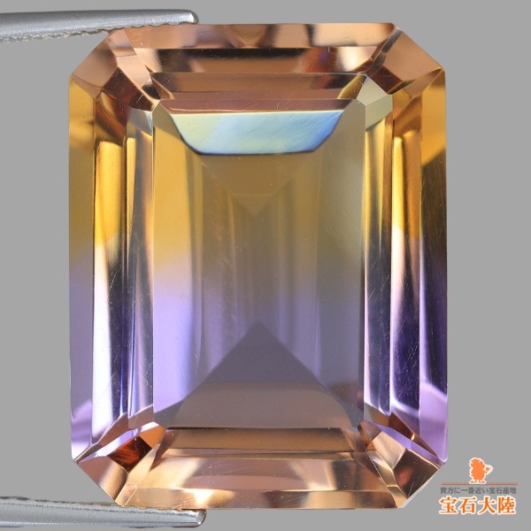 天然アメトリン 29.39ct 【ゴールド&ラベンダー】 ボリビア