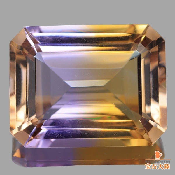 天然アメトリン 29.39ct 【ゴールド&ラベンダー】 ボリビア