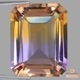 天然アメトリン 29.39ct 【ゴールド&ラベンダー】 ボリビア
