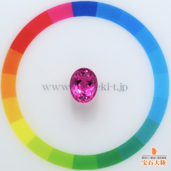 天然トルマリン 2.88ct 【Beautiful pink】ブラジル