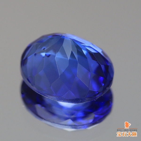 （まもなく終了）671番 K18YG OVAL タンザナイト 0.80ct