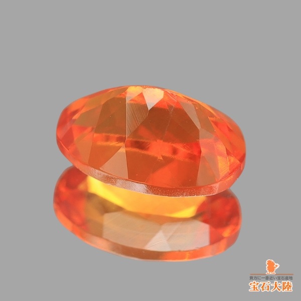 天然スペサルティンガーネット 0.72ct 【マンダリン】 ナミビア