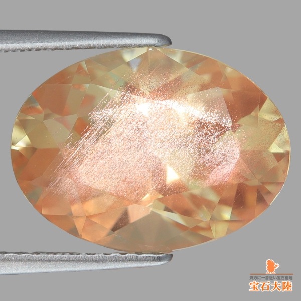 天然オレゴンサンストーン 6.66ct 【ラブラドライト】