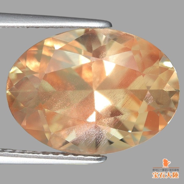 天然オレゴンサンストーン 6.66ct 【ラブラドライト】