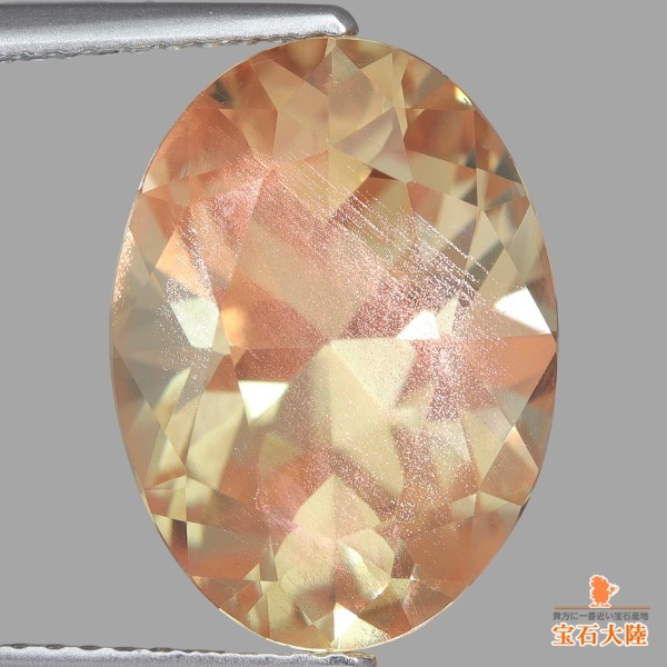 天然オレゴンサンストーン 6.66ct 【ラブラドライト】