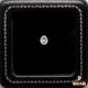 天然ダイヤモンド 0.516ct 【D・VS-1】オーバルカット ◇コレマ品　中宝ソ付