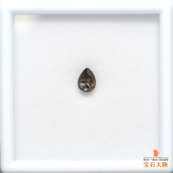 天然ゾイサイト 0.79ct 【マルチカラー】 タンザニア